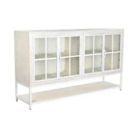 Aparador DKD Home Decor 170 x 45 x 100 cm Metal Blanco Madera de mango de DKD Home Decor, Armarios y aparadores - Ref: S30441...