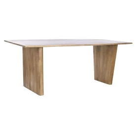 Mesa de Comedor DKD Home Decor Marrón Madera de mango 200 x 100 x 76 cm de DKD Home Decor, Mesas - Ref: S3044162, Precio: 418...