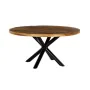 Table de Salle à Manger DKD Home Decor 150 x 150 x 76 cm Métal Bois de manguier de DKD Home Decor, Tables - Réf : S3044163, P...