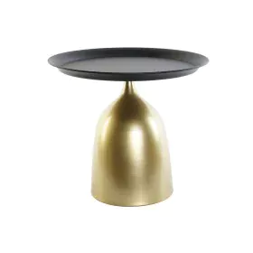 Mesa de apoio DKD Home Decor Preto Dourado Metal 50 x 50 x 43,5 cm de DKD Home Decor, Jogos de móveis - Ref: S3044189, Preço:...