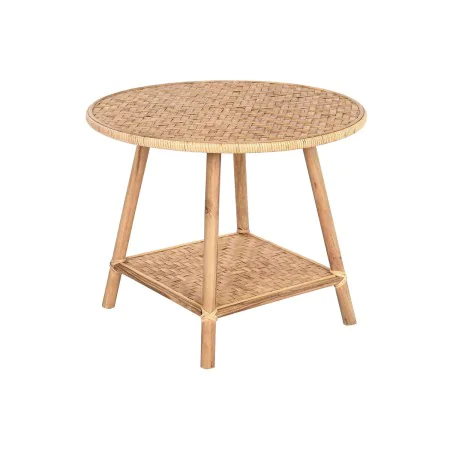 Tavolo aggiuntivo DKD Home Decor 61 x 61 x 46 cm 61 x 61 x 49 cm Marrone Rattan di DKD Home Decor, Tavoli - Rif: S3044201, Pr...