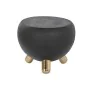 Table d'appoint DKD Home Decor Noir Doré Fer 51 x 51 x 44 cm de DKD Home Decor, Tables - Réf : S3044206, Prix : 93,46 €, Remi...