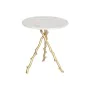 Side table DKD Home Decor Golden White Marble Iron 45 x 45 x 50 cm by DKD Home Decor, Tables - Ref: S3044222, Price: 99,76 €,...