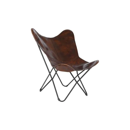 Chair DKD Home Decor Brown Metal 76 x 76 x 89 cm by DKD Home Decor, Chairs - Ref: S3044227, Price: 162,72 €, Discount: %