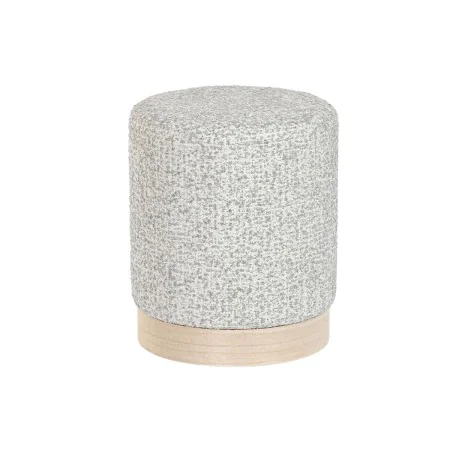 Repousa pés DKD Home Decor 32 x 32 x 38 cm Scandi Cinzento claro de DKD Home Decor, Pufes e repousa-pés - Ref: S3044230, Preç...