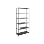 Scaffale DKD Home Decor Nero Metallo 80 x 30 x 175 cm (1) di DKD Home Decor, Scaffalature e ripiani di immagazzinaggio - Rif:...