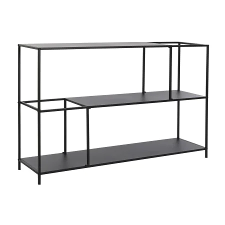 Estantes DKD Home Decor Preto Metal 120 x 30 x 75 cm (1) de DKD Home Decor, Prateleiras e armazenamento - Ref: S3044238, Preç...