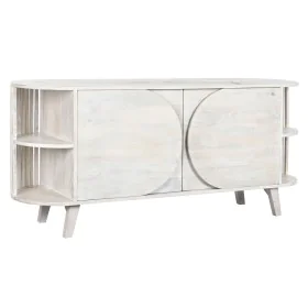 Buffet DKD Home Decor Blanc Bois de manguier (150 x 40 x 65 cm) de DKD Home Decor, Buffets, crédences et vaisseliers - Réf : ...