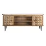 Mueble de TV DKD Home Decor Natural Metal Madera de mango 140 x 40 x 55 cm de DKD Home Decor, Mesas y soportes para TV - Ref:...