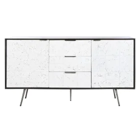 Sideboard DKD Home Decor 150 x 43 x 80 cm White Dark brown Mango wood by DKD Home Decor, Sideboards - Ref: S3044252, Price: 5...