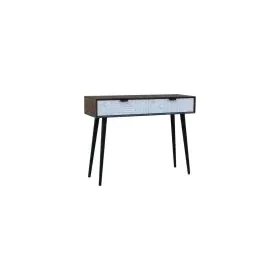 Consola DKD Home Decor Metal Madeira de mangueira 105 x 35 x 77 cm de DKD Home Decor, Jogos de móveis - Ref: S3044256, Preço:...