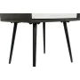 Comodino DKD Home Decor 45 x 38 x 50 cm Nero Metallo Bianco Legno di mango Wengue di DKD Home Decor, Comodini - Rif: S3044257...