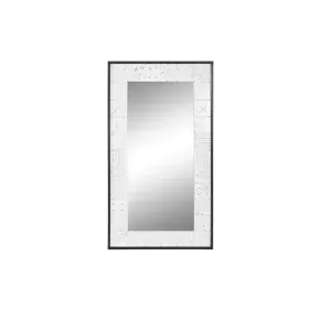 Miroir mural DKD Home Decor 130 x 4 x 70 cm Verre Blanc Bois de manguier Moderne de DKD Home Decor, Miroirs muraux - Réf : S3...