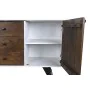 Buffet DKD Home Decor Blanc Brun foncé Bois de manguier 150 x 40 x 80 cm de DKD Home Decor, Buffets, crédences et vaisseliers...