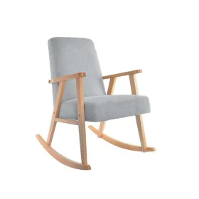 Rocking Chair DKD Home Decor Sky blue Natural Wood Beech MDF Wood 81 x 58 x 90 cm by DKD Home Decor, Chairs - Ref: S3044271, ...