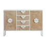 Aparador DKD Home Decor Abeto Metal Branco 120 x 35 x 80 cm de DKD Home Decor, Armários e aparadores - Ref: S3044286, Preço: ...