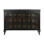 Buffet DKD Home Decor 142,5 x 40,5 x 101,5 cm Sapin Verre Noir de DKD Home Decor, Buffets, crédences et vaisseliers - Réf : S...