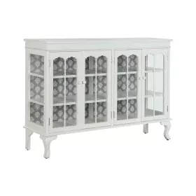 Credenza DKD Home Decor Bianco Cristallo Abete 142,5 x 40,5 x 101,5 cm di DKD Home Decor, Credenze e buffet - Rif: S3044292, ...