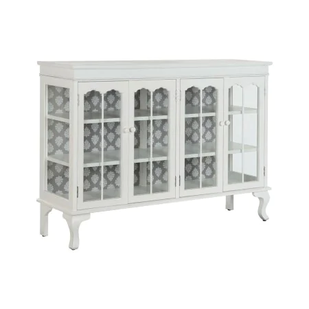 Aparador DKD Home Decor Blanco Cristal Abeto 142,5 x 40,5 x 101,5 cm de DKD Home Decor, Armarios y aparadores - Ref: S3044292...