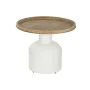 Mesa de apoio DKD Home Decor Branco Natural Metal Abeto 61,5 x 61,5 x 51 cm de DKD Home Decor, Jogos de móveis - Ref: S304429...