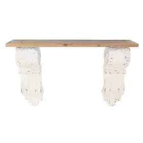 Consola DKD Home Decor 153 x 32,5 x 93 cm Abeto Marrón Blanco Magnesio de DKD Home Decor, Mesas - Ref: S3044298, Precio: 284,...