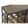 Botellero DKD Home Decor 80 x 24 x 44 cm Abeto Natural Negro Metal Marrón Madera MDF de DKD Home Decor, Estantes y soportes -...