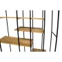 Shelves DKD Home Decor Black Natural Metal MDF Wood 140 x 33 x 180 cm (1) by DKD Home Decor, Standing Shelf Units - Ref: S304...