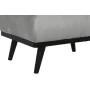 Banquette DKD Home Decor Noir Gris 70 x 50 x 42 cm de DKD Home Decor, Chaises - Réf : S3044332, Prix : 64,36 €, Remise : %