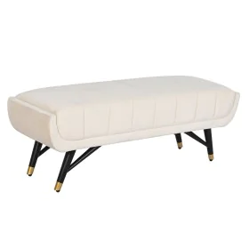 Bench DKD Home Decor Cream 120 x 40 x 42 cm by DKD Home Decor, Chairs - Ref: S3044342, Price: 112,77 €, Discount: %