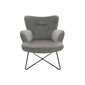 Armchair DKD Home Decor Grey Metal 67 x 81 x 87 cm by DKD Home Decor, Chairs - Ref: S3044355, Price: 205,94 €, Discount: %