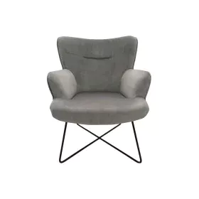 Poltrona DKD Home Decor Grigio Metallo 67 x 81 x 87 cm di DKD Home Decor, Sedie - Rif: S3044355, Prezzo: 185,35 €, Sconto: %