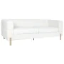 Canapé DKD Home Decor Blanc Métal 205 x 85 x 73 cm de DKD Home Decor, Canapés et divans - Réf : S3044357, Prix : 623,07 €, Re...