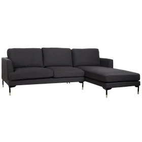 Chaise Longue DKD Home Decor Grau Metall 250 x 160 x 85 cm von DKD Home Decor, Sofas - Ref: S3044362, Preis: 843,09 €, Rabatt: %