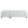 Sofá Chaise Longue DKD Home Decor Cinzento claro Metal 250 x 160 x 85 cm de DKD Home Decor, Cadeiras - Ref: S3044363, Preço: ...