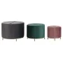 Repose-pied DKD Home Decor Velours 60 x 60 x 45 cm Bois MDF de DKD Home Decor, Poufs et repose-pieds - Réf : S3044367, Prix :...