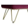 Bench DKD Home Decor 110 x 42 x 44 cm Metal Maroon by DKD Home Decor, Chairs - Ref: S3044372, Price: 176,60 €, Discount: %