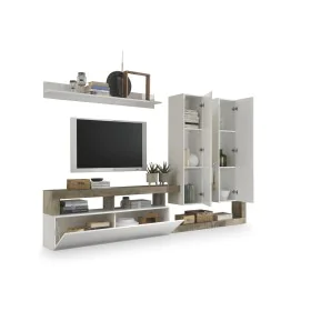 Meubles de télévision DKD Home Decor Blanc Métal Aluminium Bois MDF 277 x 75 x 173 cm 277 x 35 x 173 cm de DKD Home Decor, Ta...