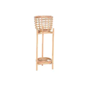 Planter DKD Home Decor 25 x 25 x 70 cm Natural Rattan Bali by DKD Home Decor, Cachepots - Ref: S3044403, Price: 57,38 €, Disc...