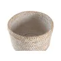 Vaso DKD Home Decor 31 x 31 x 52 cm Naturale Bianco Bambù Decapaggio di DKD Home Decor, Cachepot - Rif: S3044427, Prezzo: 32,...