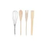 Bote para Utensilios de Cocina DKD Home Decor Rosa Metal Blanco 12 x 12 x 22 cm Dolomita Madera MDF (5 Unidades) de DKD Home ...