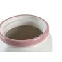 Bote DKD Home Decor 15,5 x 15,5 x 21 cm Cor de Rosa Branco Dolomite de DKD Home Decor, Armazenamento de alimentos - Ref: S304...