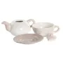 Tea Set DKD Home Decor Blue Pink Yellow 750 ml Dolomite (3 Units) by DKD Home Decor, Tea and coffee sets - Ref: S3044549, Pri...