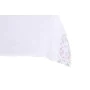 Mantel y servilletas DKD Home Decor 150 x 150 x 0,5 cm Rosa Blanco (2 Unidades) de DKD Home Decor, Manteles - Ref: S3044633, ...