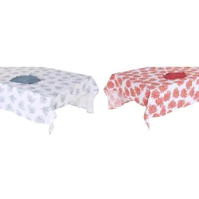 Tablecloth and napkins DKD Home Decor 150 x 150 x 0,5 cm Blue Fuchsia (2 Units) by DKD Home Decor, Tablecloths - Ref: S304465...