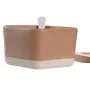 Ensemble à apértif DKD Home Decor 26 x 9 x 4 cm Porcelaine Multicouleur Bambou 8 Pièces Scandinave de DKD Home Decor, Plats e...