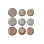 Vajilla DKD Home Decor Marrón Gris Gres 18 Piezas 26,5 x 26,5 x 3 cm de DKD Home Decor, Vajillas combinadas - Ref: S3044732, ...