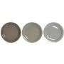 Assietes DKD Home Decor Marron Gris Grès 18 Pièces 26,5 x 26,5 x 3 cm de DKD Home Decor, Services complets - Réf : S3044732, ...