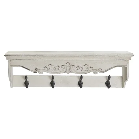 Portemanteau DKD Home Decor 85 x 18 x 25 cm Sapin Métal Vintage de DKD Home Decor, Patères portemanteaux - Réf : S3044904, Pr...