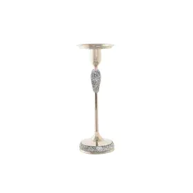 Portavelas DKD Home Decor Plateado Acrílico Aluminio 12 x 12 x 36 cm de DKD Home Decor, Candelabros y portavelas - Ref: S3044...