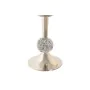 Castiçais DKD Home Decor 16 x 16 x 41 cm Prateado Alumínio Acrílico de DKD Home Decor, Candelabros e suportes para velas - Re...